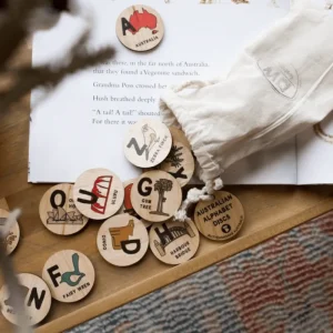 Buttonworks Australian Alphabet Set> Educational Play