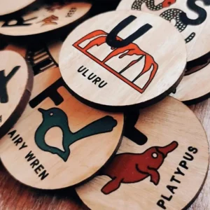 Buttonworks Australian Alphabet Set> Educational Play