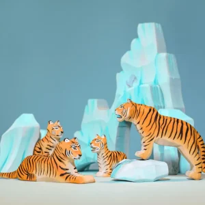 Bumbu // Wooden Tiger Cub Standing> For 5+ Year Olds | For 4+ Year Olds
