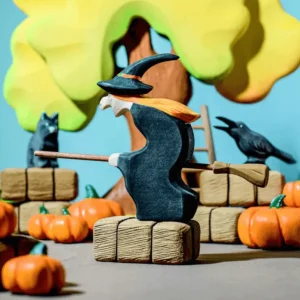 Bumbu // Wooden Witch With Broom> For 5+ Year Olds | For 4+ Year Olds