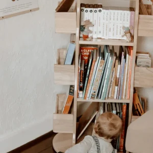 Bunny Tickles // Revolving Solid Wood Bookcase ** Delivery in March delivery **> Bestsellers | Furniture