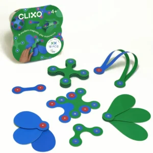 Clixo - Itsy Magnetic Pack in Green & Blue> For 5+ Year Olds | For 4+ Year Olds