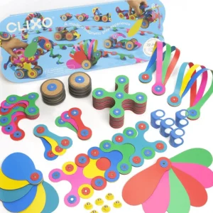 Clixo - Wheels Creator Pack (72 pcs)> For 5+ Year Olds | For 4+ Year Olds