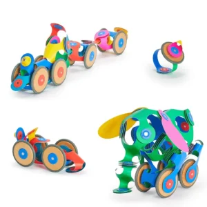 Clixo - Wheels Creator Pack (72 pcs)> For 5+ Year Olds | For 4+ Year Olds