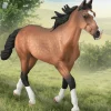 CollectA // Standardbred Pacer Stallion - Bay> Small World Play