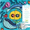 Djeco // Ocean Colouring Activity Dispenser> For 4+ Year Olds | For 3+ Year Olds