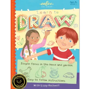 Eeboo - Learn To Draw Home & Garden> Literacy Corner