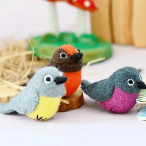 Tara Treasures Felt Australian Robins> Small World Play
