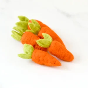 Tara Treasures Felt Carrots (Set of 5)> Small World Play