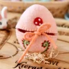 Tara Treasures Felt Egg Cover - Peach With Mushroom Motif> Small World Play