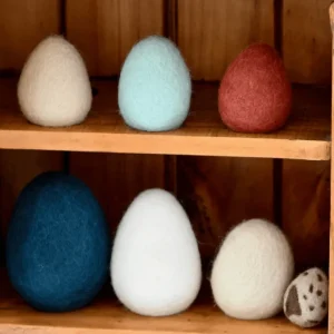 Tara Treasures Felt Eggs (7 Types of Poultry Eggs)> Small World Play