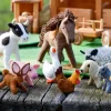 Tara Treasures Felt Farm Animal Toys - Set of 10> Farm & Barnyard Theme