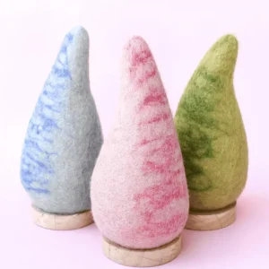 Tara Treasures Felt Fir Tree // Blue> Small World Play