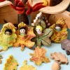 Tara Treasures Felt Leaf Baby - Birch> Small World Play