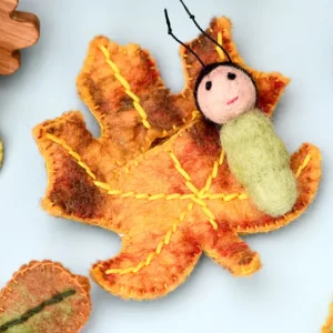 Tara Treasures Felt Leaf Baby - Maple> Small World Play
