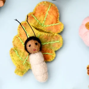 Tara Treasures Felt Leaf Baby - Oak> Small World Play