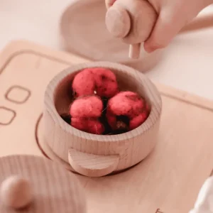Tara Treasures Felt Loose Parts // Apples (Set of 5)> Sensory Play | Small World Play