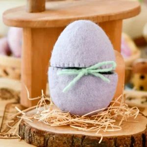 Tara Treasures Felt Surprise Egg - Duck Inside> Small World Play