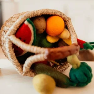 Tara Treasures Felt Vegetables & Fruits Set B> Bestsellers | Small World Play