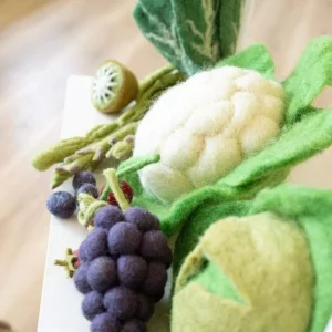 Tara Treasures Felt Vegetables & Fruits Set C> Bestsellers | Small World Play