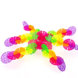Guidecraft // Interlox Discs - 96 pc. set> For 3+ Year Olds | For 2+ Year Olds