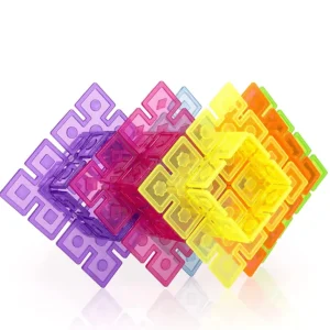 Guidecraft // Interlox Squares - 96 pc. set> For 3+ Year Olds | For 2+ Year Olds