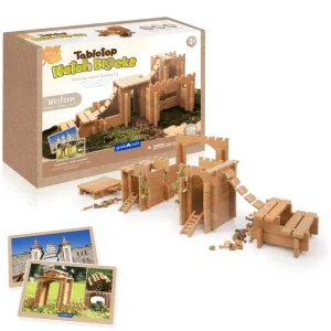 Guidecraft // Tabletop Notch Blocks - Western 129 pc. Set> For 5+ Year Olds | For 4+ Year Olds
