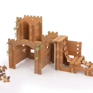 Guidecraft // Tabletop Notch Blocks - Western 129 pc. Set> For 5+ Year Olds | For 4+ Year Olds