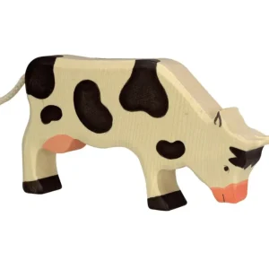 Holztiger // Black Cow Grazing> Farm & Barnyard Theme | Small World Play