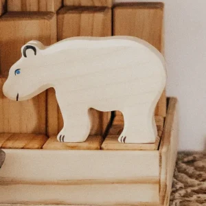 Holztiger // Polar Bear> Safari Theme | Small World Play