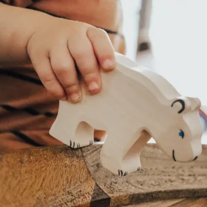 Holztiger // Polar Bear> Safari Theme | Small World Play