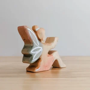NOM // Wooden Fairy Sitting> Woodland & Magical Fairies Theme | Small World Play