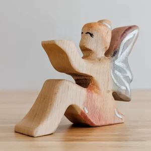 NOM // Wooden Fairy Sitting> Woodland & Magical Fairies Theme | Small World Play