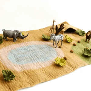 Tara Treasures Play Mat // Safari (Large)> For 5+ Year Olds | For 4+ Year Olds