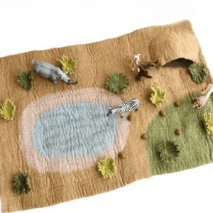 Tara Treasures Play Mat // Safari (Large)> For 5+ Year Olds | For 4+ Year Olds