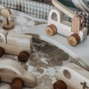 QToys 7 Piece Highway Set> For 3+ Year Olds | Vehicle Play
