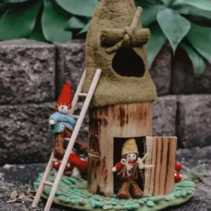 Papoose Summer Fairy House Set (6pcs)> Woodland & Magical Fairies Theme