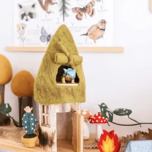 Papoose Summer Fairy House Set (6pcs)> Woodland & Magical Fairies Theme