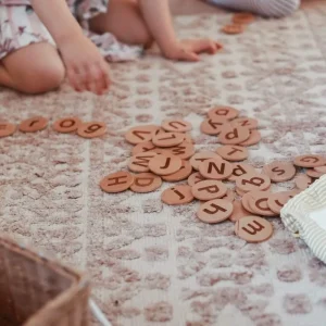 The Freckled Frog Tactile Alphabet Discs> Educational Play