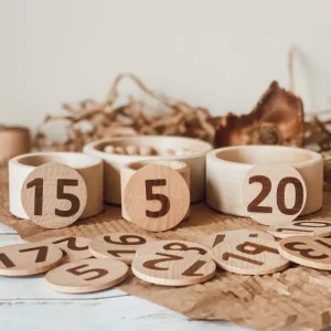 The Freckled Frog Tactile Number Discs> Educational Play