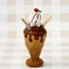Tara Treasures // Felt Chocolate Milk Shake Play Food> Food Play