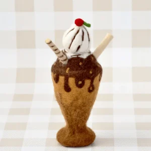 Tara Treasures // Felt Chocolate Milk Shake Play Food> Food Play