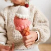 Tara Treasures // Felt Coconut and Watermelon Sorbet Ice Cream> Food Play