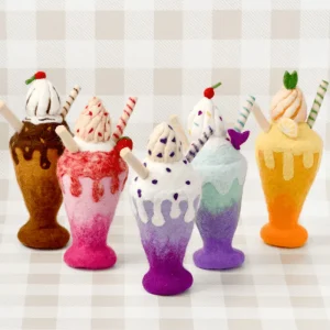 Tara Treasures // Felt Mango Milk Shake Play Food> Food Play