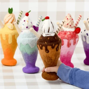 Tara Treasures // Felt Mermaid Milk Shake Play Food> Food Play