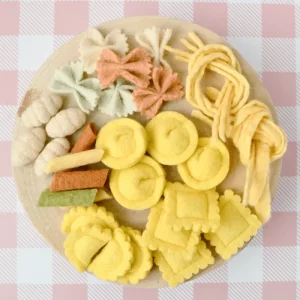 Tara Treasures // Felt Pasta Play Food Set> Food Play