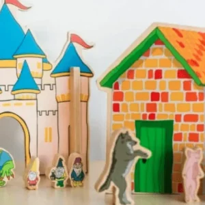 The Freckled Frog The Happy Architect Fairy Tale Set> Small World Play