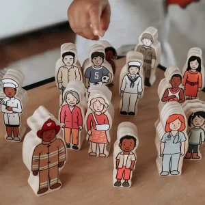 The Freckled Frog The Wooden Village People> Bestsellers | Small World Play