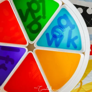 TickIt // Rainbow Alphabets> Sensory Play