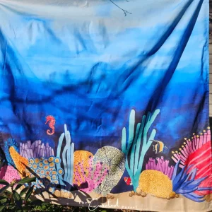 Wonderie // Amongst Corals Play Cloth * Pre-Order End Feb Delivery *> Ocean & Sea Theme